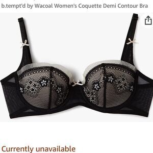 b. tempt'd by Wacoal Women's Coquette Demi Contour Bra 32B